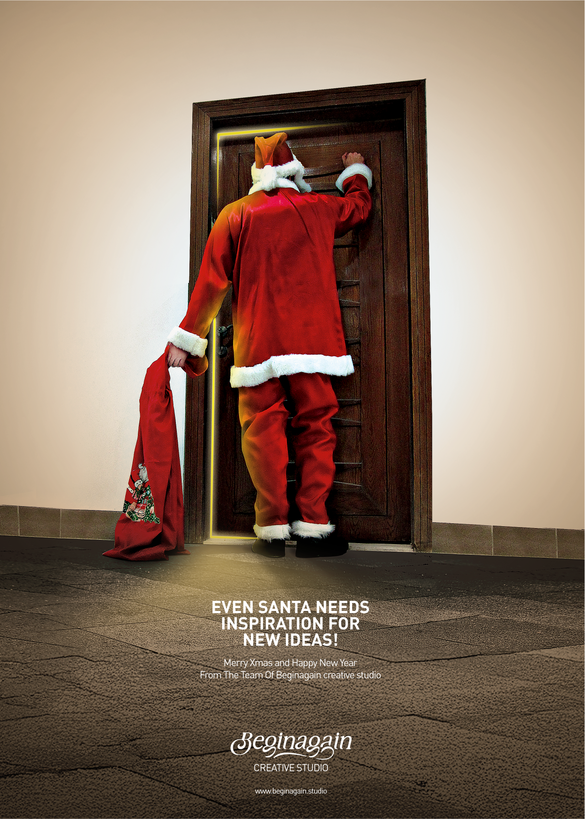 Santa’s inspiration – self promotion